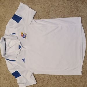 KU Kansas Jayhawks Adidas Climalite Polo